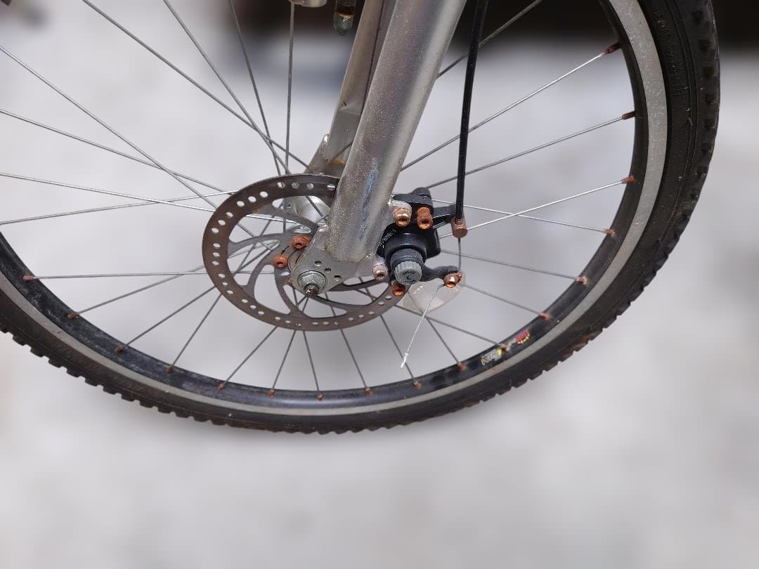 defi 24吋 アルミフレーム折りたたみ自転車 18段 前後ディスク 望引取り