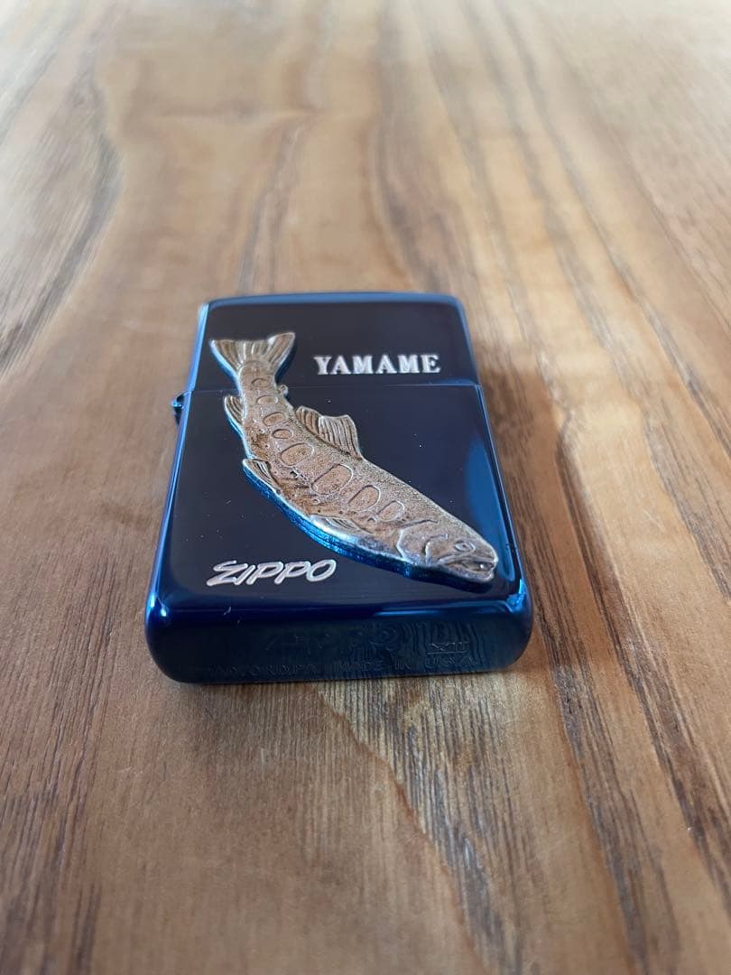 ZIPPO フィッシュ　ヤマメ　ブルー　ヴィンテージ