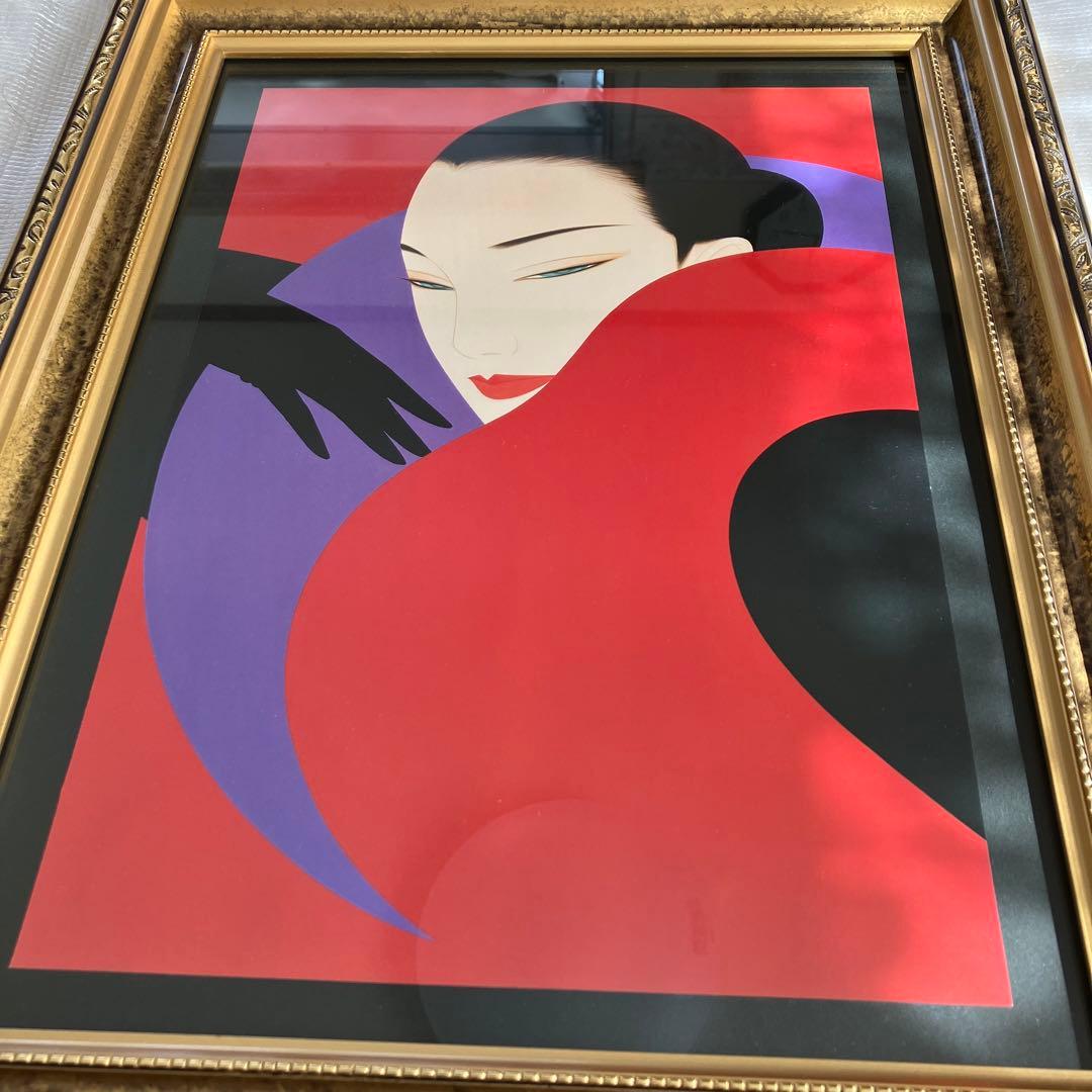 鶴田一郎　アートポスター　印刷物