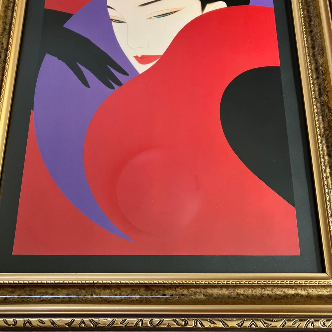 鶴田一郎　アートポスター　印刷物