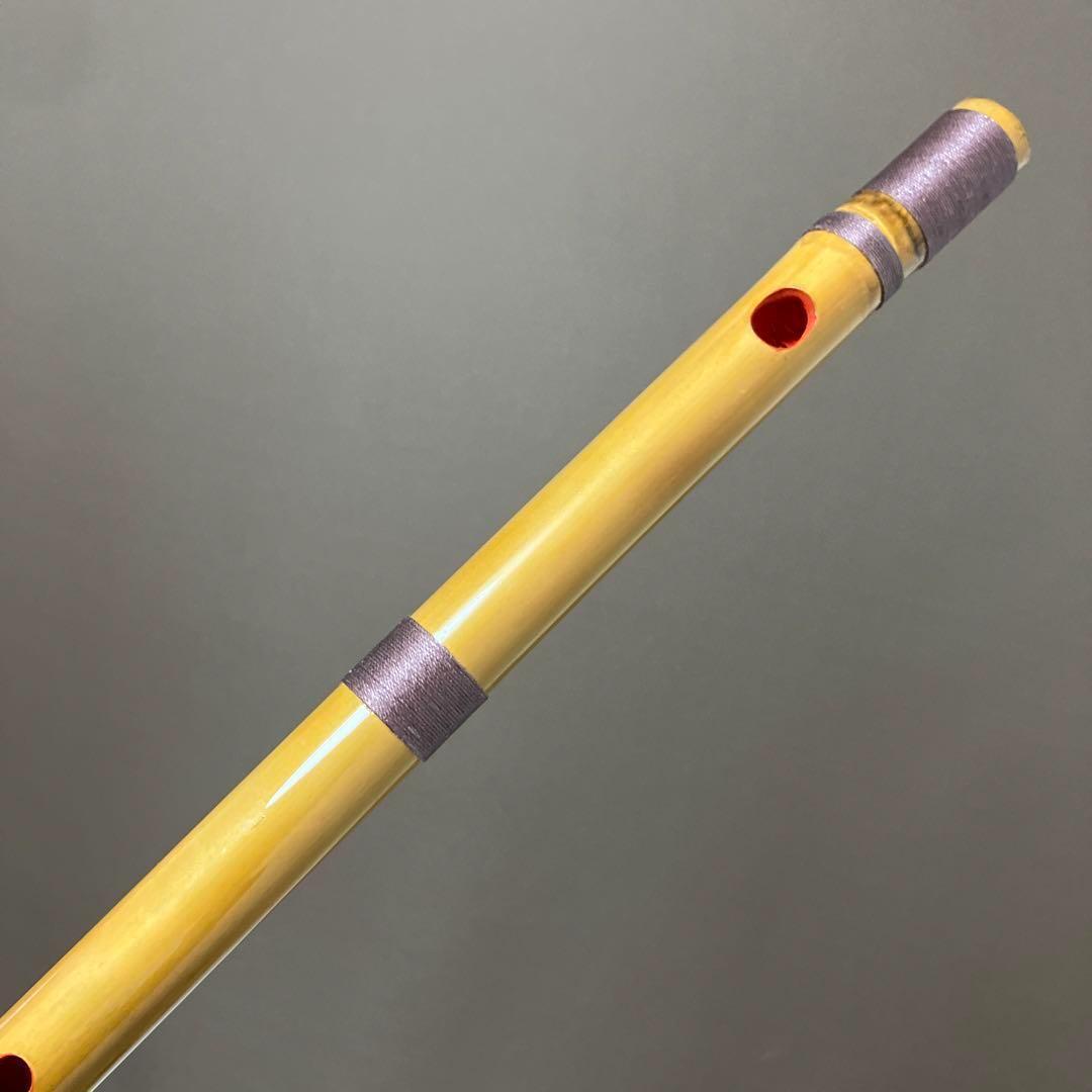 二本調子 F#管　唄物　ドレミ調　天地糸巻　MR2-8 西洋音階　竹笛