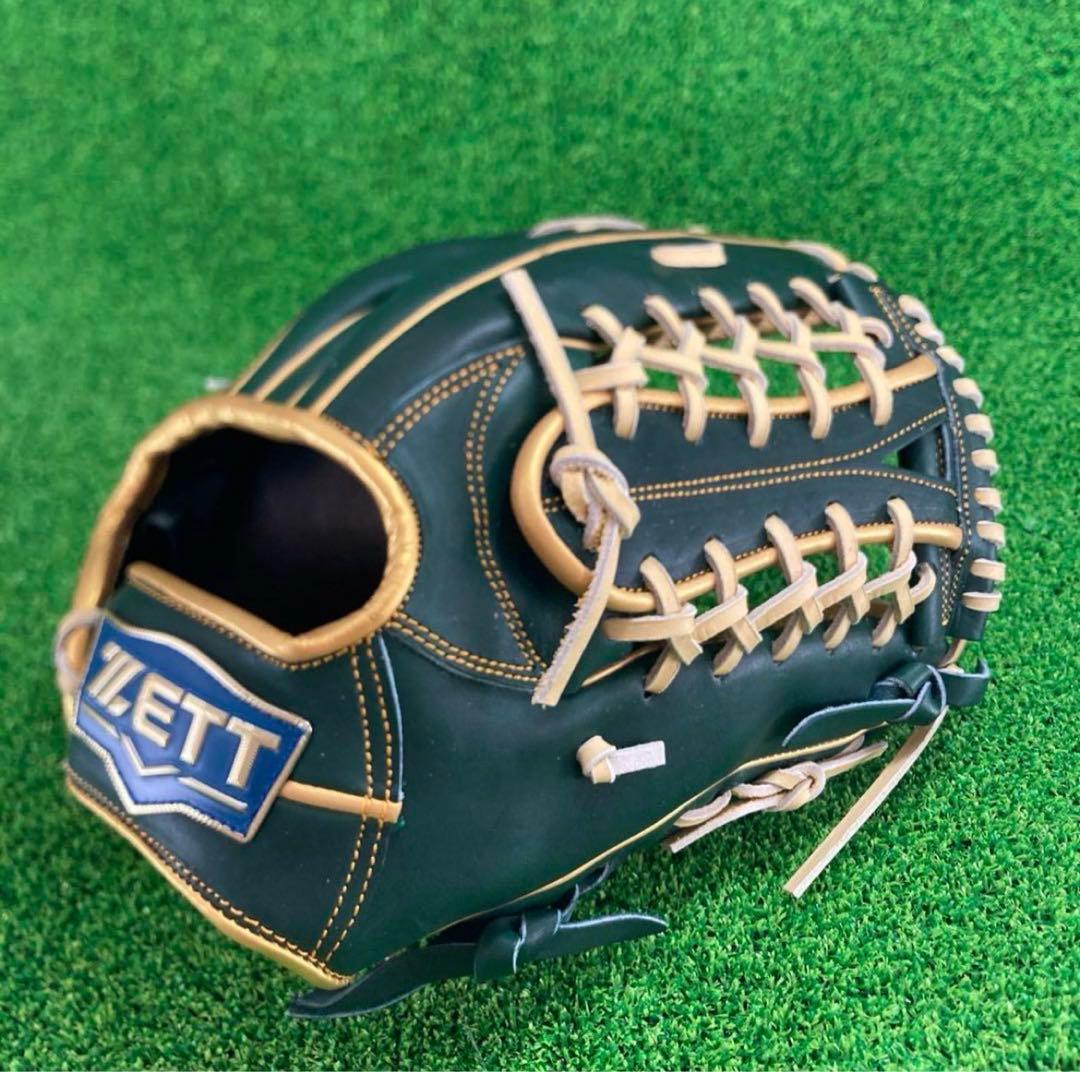 ZETT ゼット 外野手用 グローブ 海外 硬式野球 右投げ 961