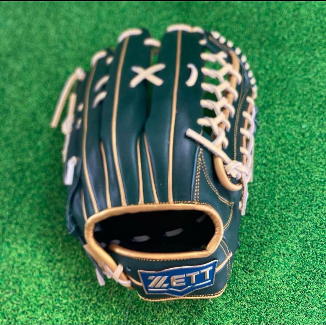 ZETT ゼット 外野手用 グローブ 海外 硬式野球 右投げ 961