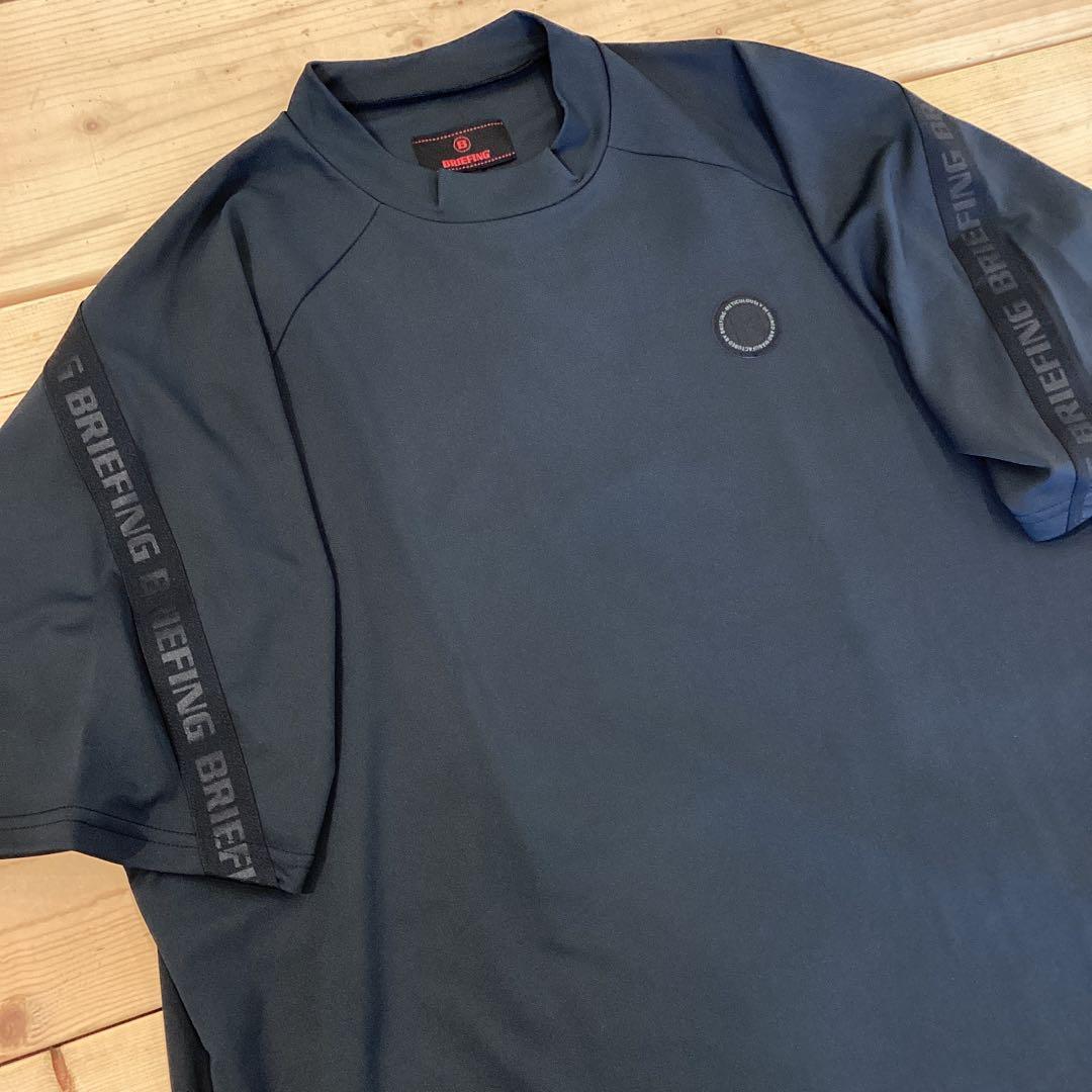 新品　正規品　BRIEFING BACK LOGO LINE HIGHNECK