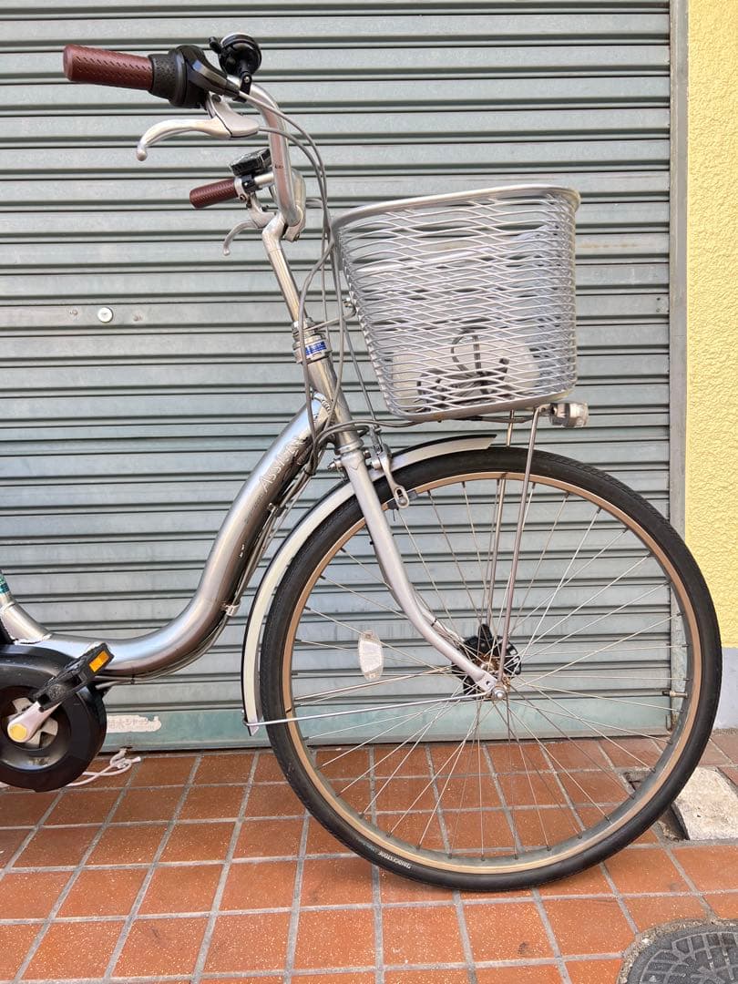 大阪市内配達無料関西限定ブリヂストン電動アシスト自転車26インチ6.6Ah
