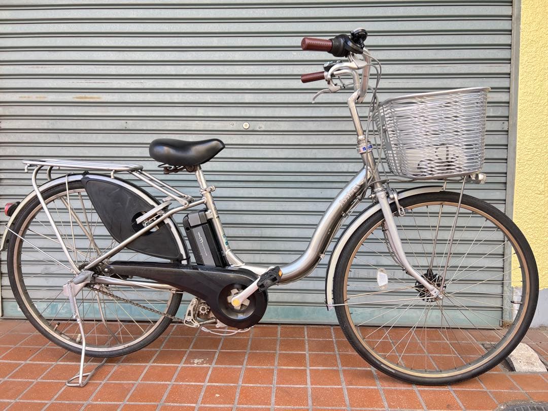 大阪市内配達無料関西限定ブリヂストン電動アシスト自転車26インチ6.6Ah