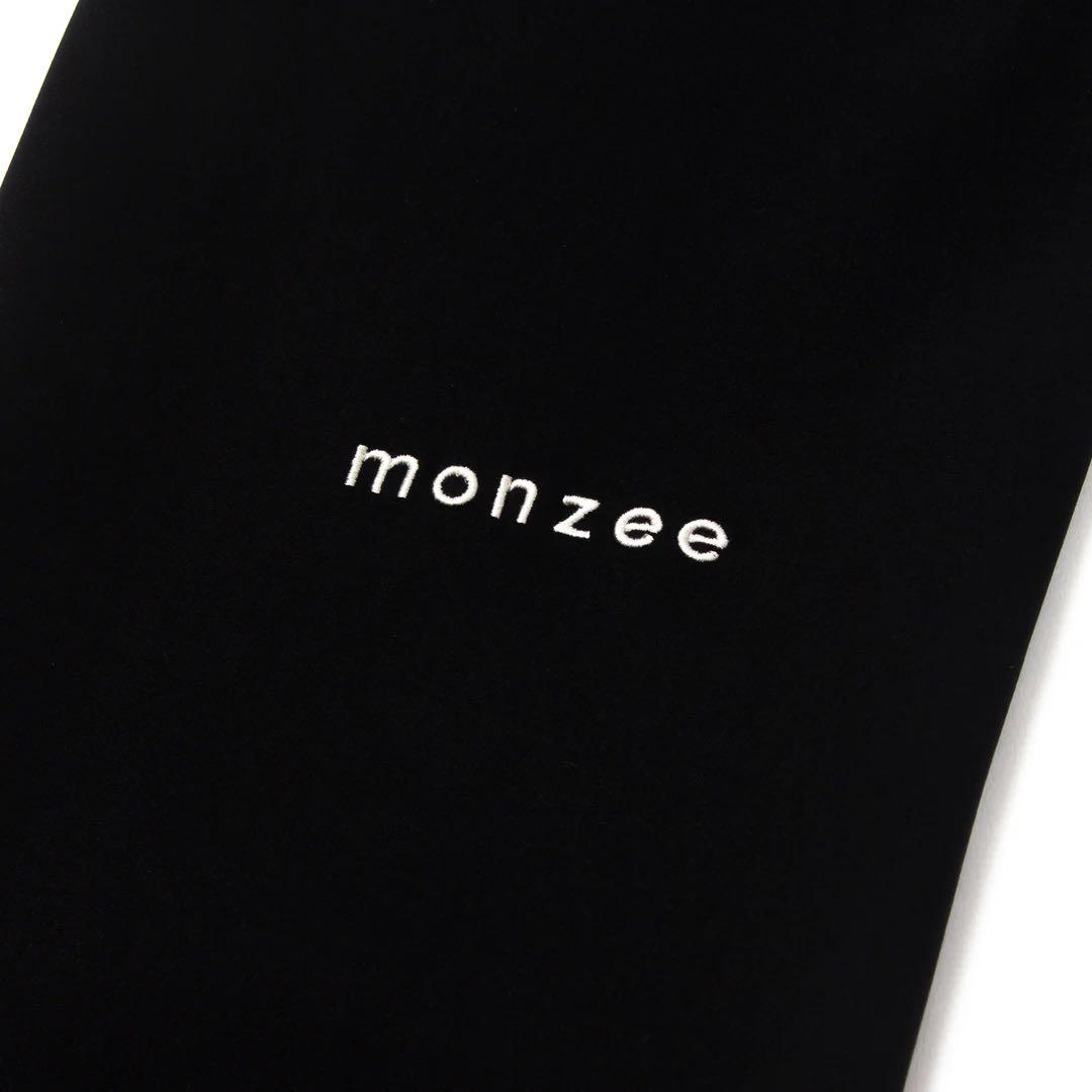 【新品　完売品】 monzee ストレッチパンツ　レディース　ブラックM