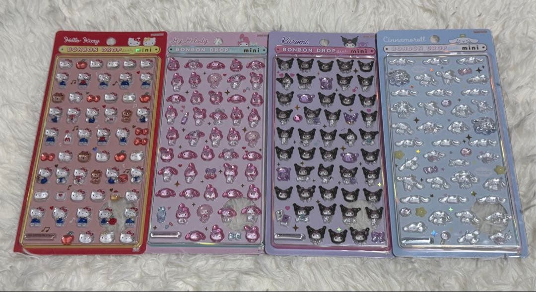 ボンボンドロップシール　シールコレクションバッグ　シール帳