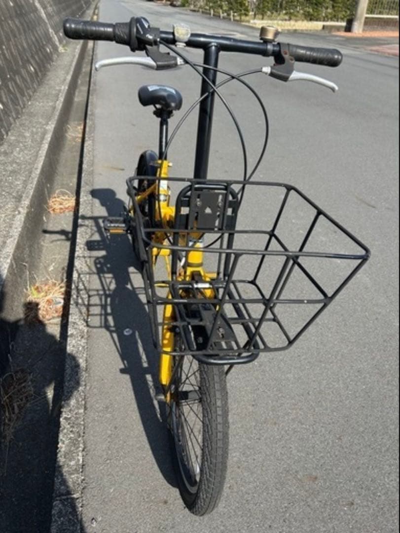 HUMMER 折りたたみ自転車 イエロー静岡県から