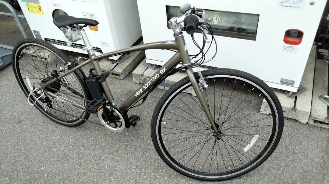 丸石サイクル ビュースポルティーボ ex 700×32C ブラウン 新品・訳あり
