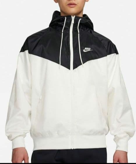 Nike フード付きジャケット Lサイズ ホワイト/ブラック