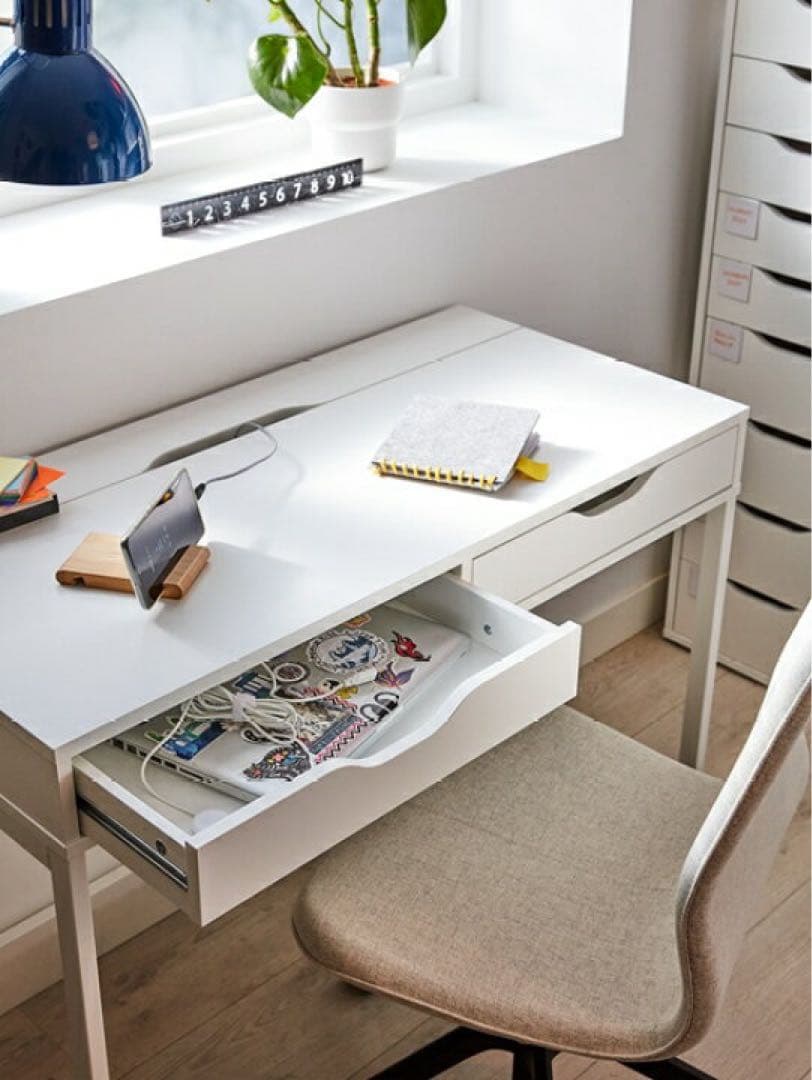 IKEA ALEX アレクス デスク【引き取りのみ】※ぺろりん