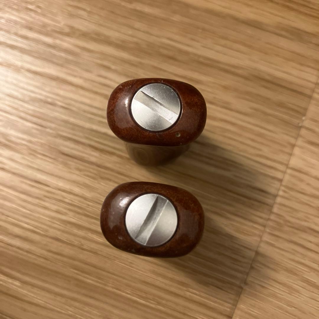 わたらせ樹脂工房　ウッドハンドルノブ　2個セット　左巻き用