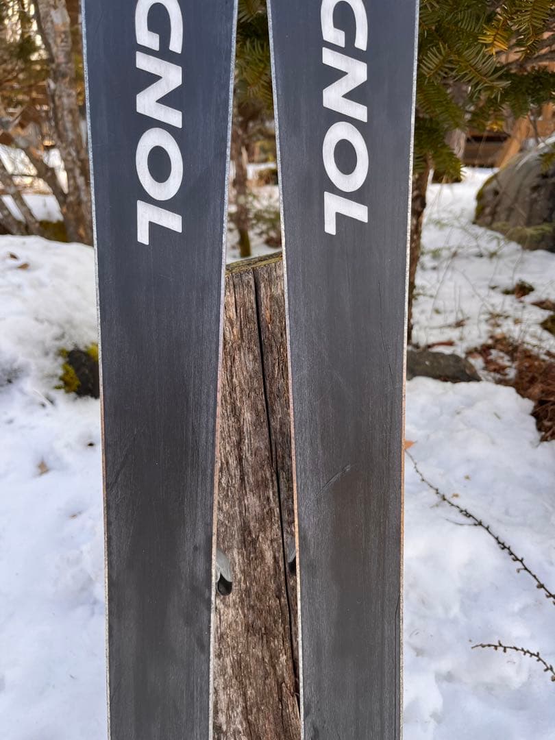 キッズ用ROSSIGNOL スキー板 バインディング付き128cm