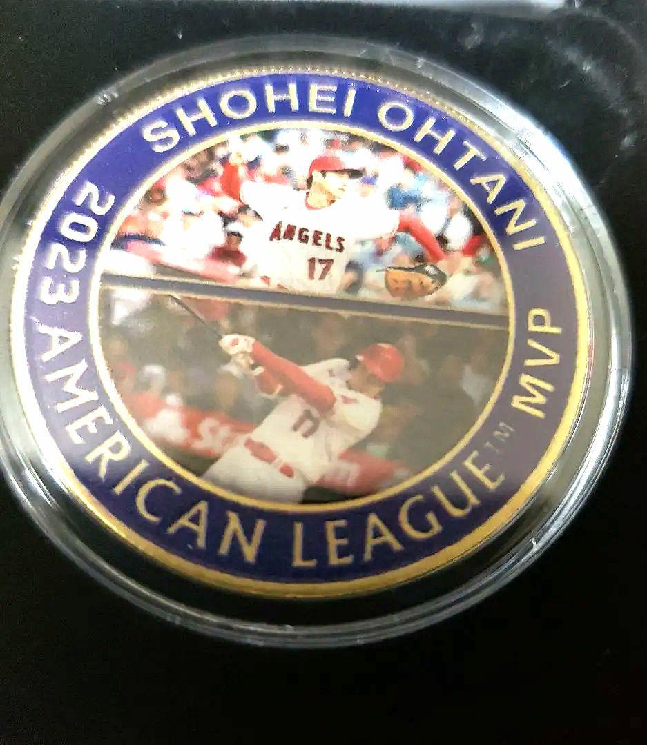大谷翔平 2023年アメリカンリーグMVPメダル