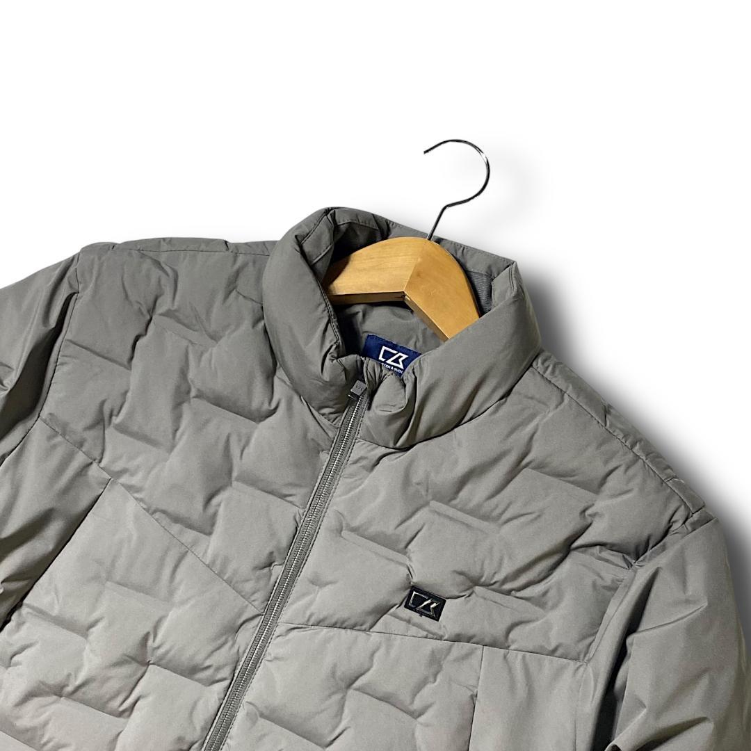 M カッターアンドバック 定2.5万 圧着加工 中綿ジャケット ブルゾン BE