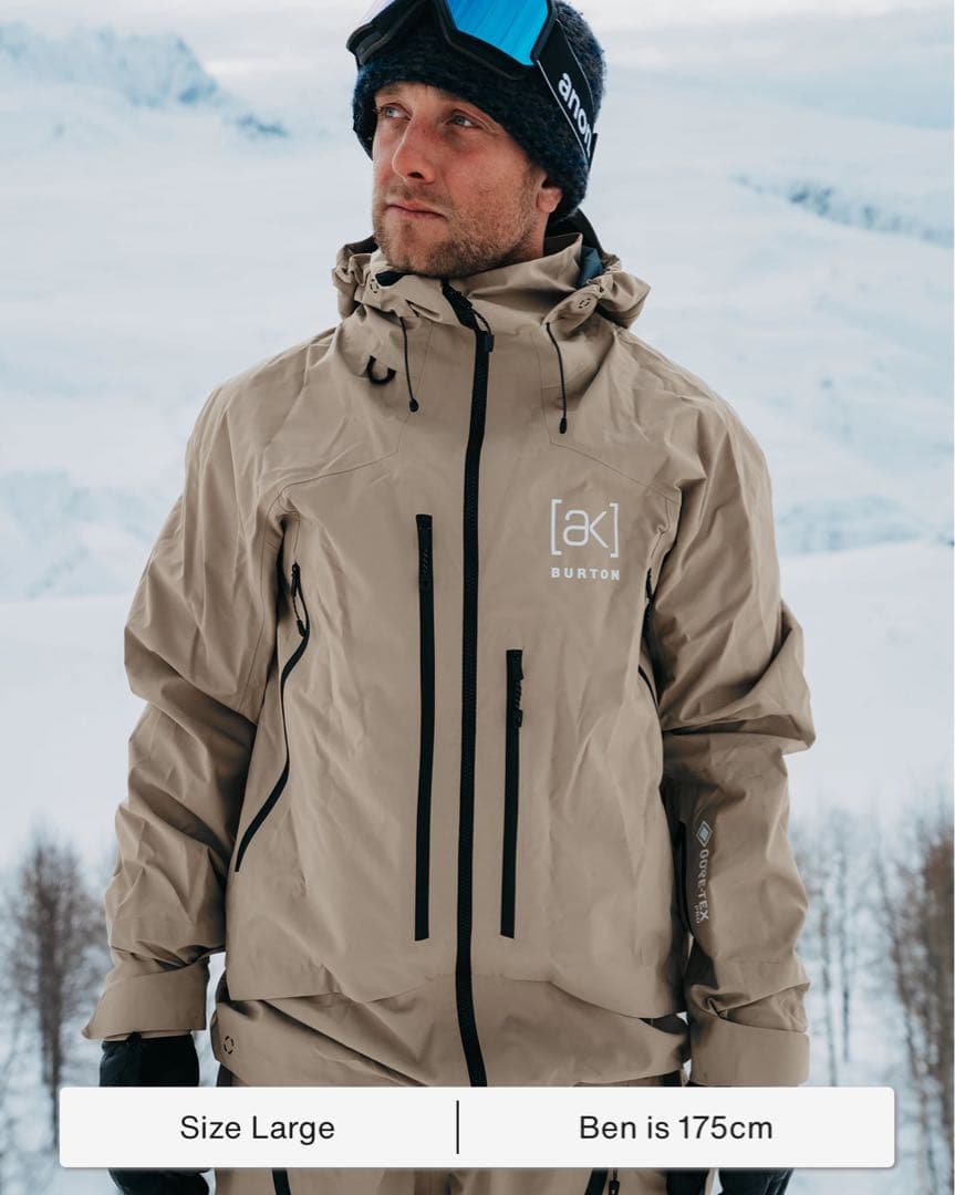 スノーボード Men's Burton ak Acamar 3L Jacket