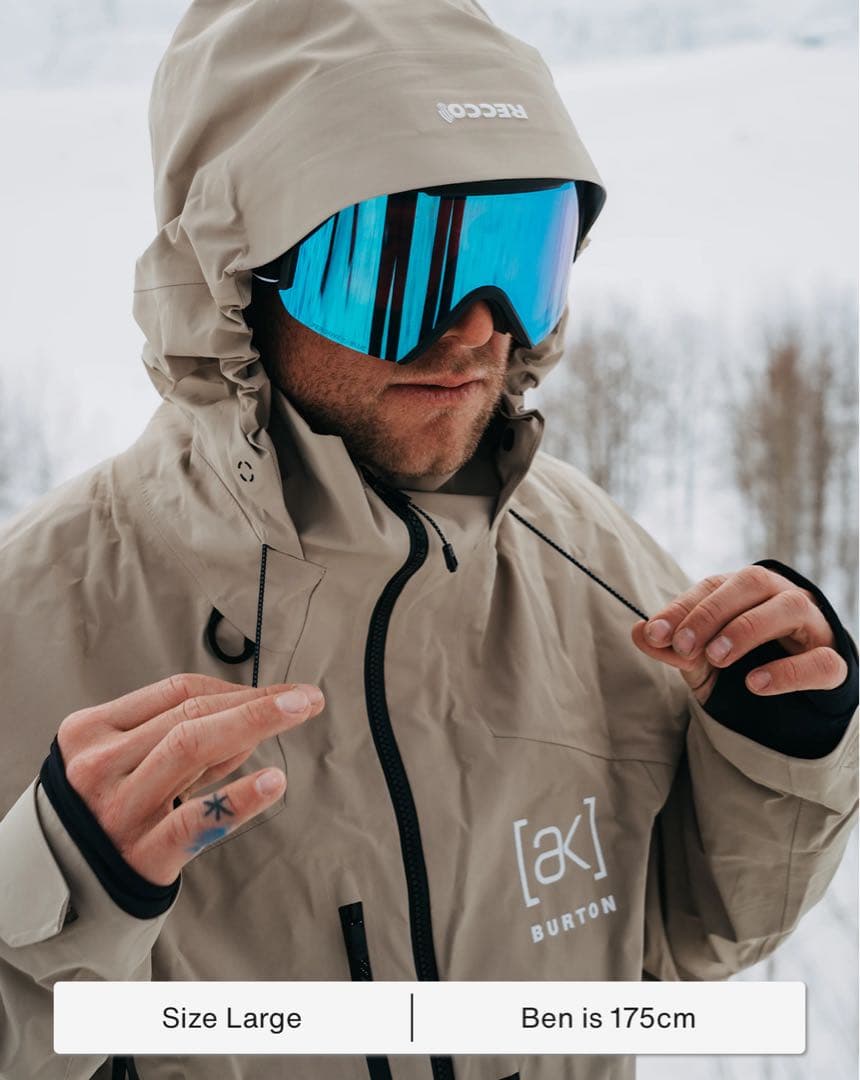 スノーボード Men's Burton ak Acamar 3L Jacket