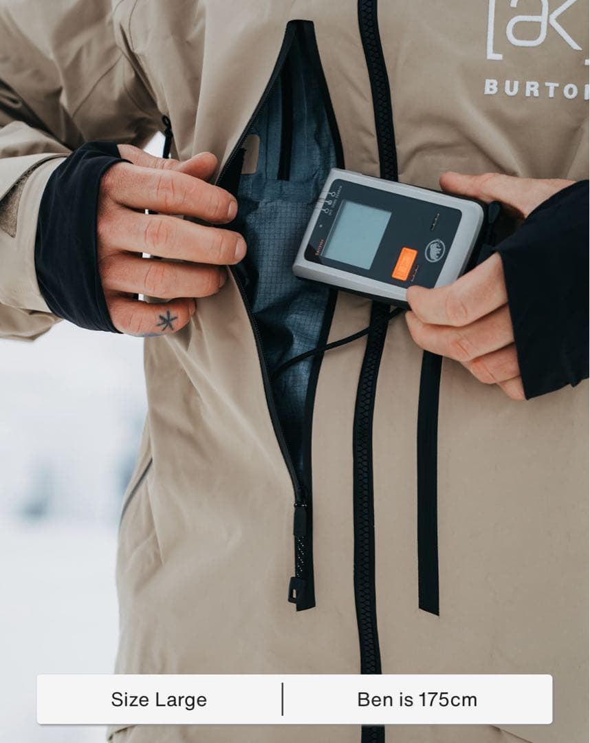 スノーボード Men's Burton ak Acamar 3L Jacket
