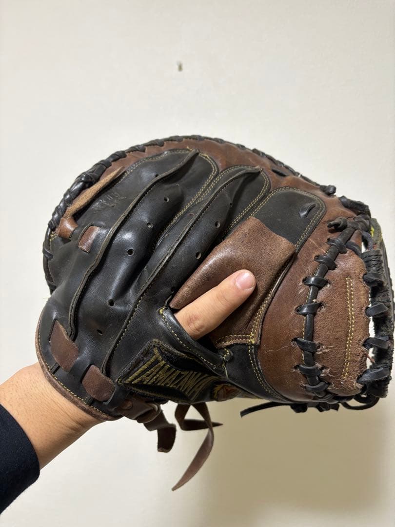 プロ野球支給品　玉澤キャッチャーミット