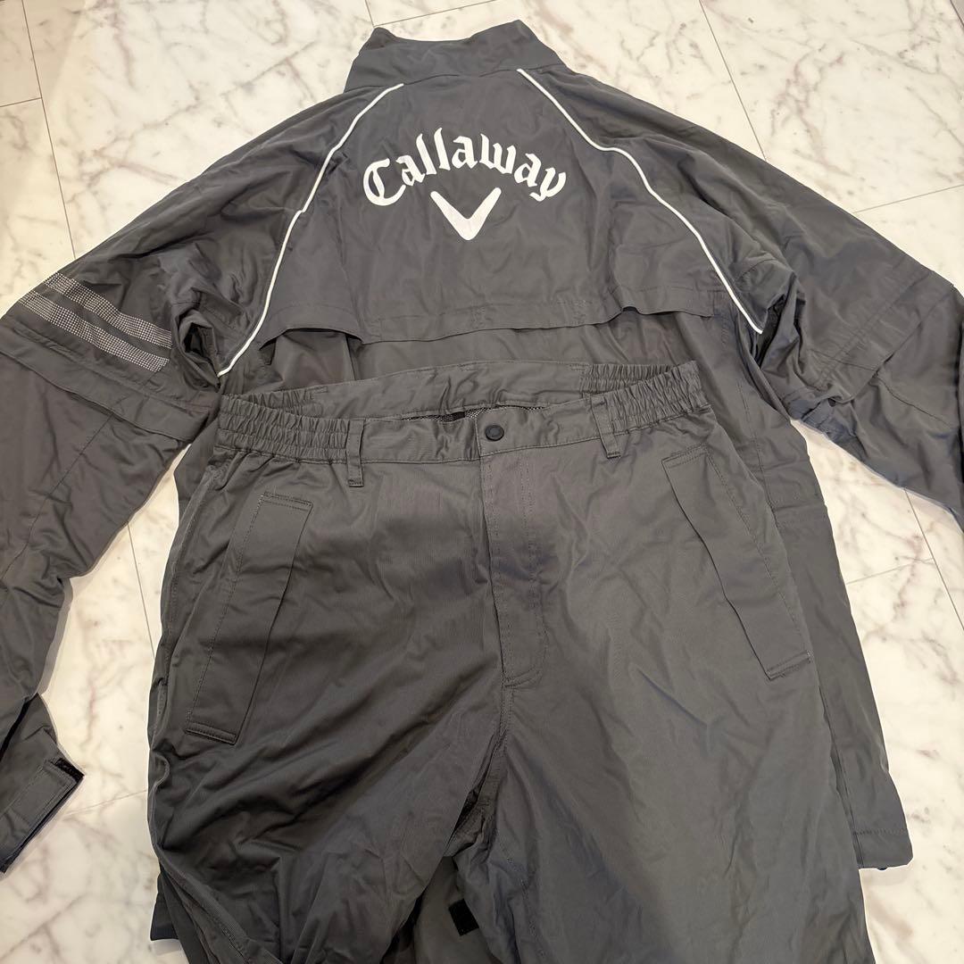 Callaway グレー レインウェア