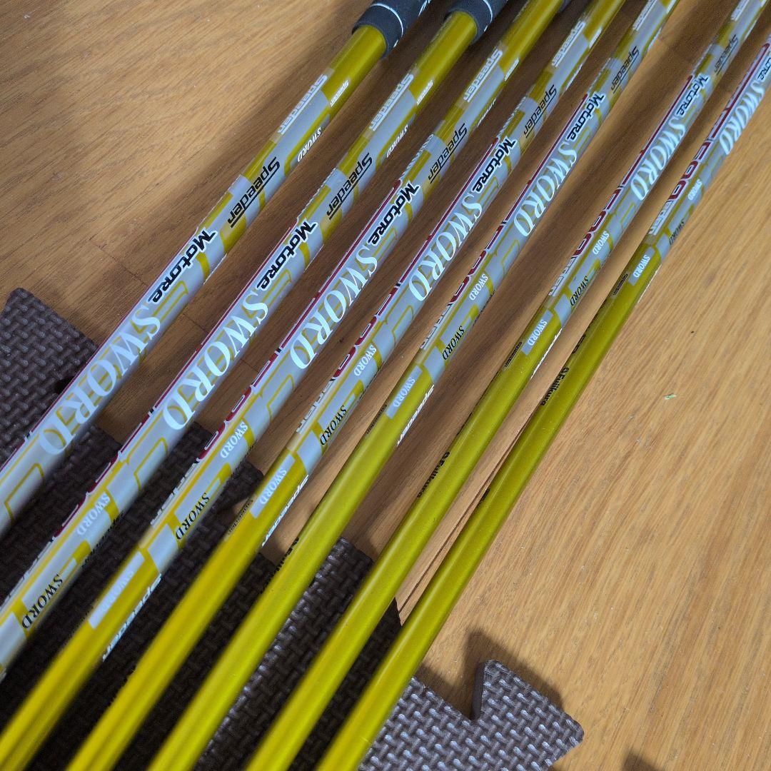 SWORD‐SNIPER XX 。美品。 FLEX-SR。7本セット。
