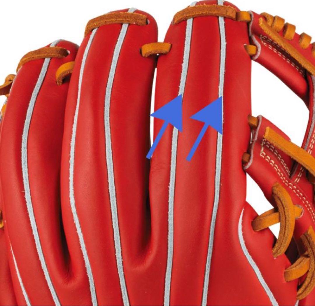WILSON STAFF DUAL 内野手用 87型 Eオレンジ