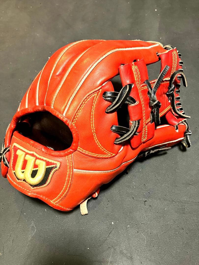 WILSON STAFF DUAL 内野手用 87型 Eオレンジ