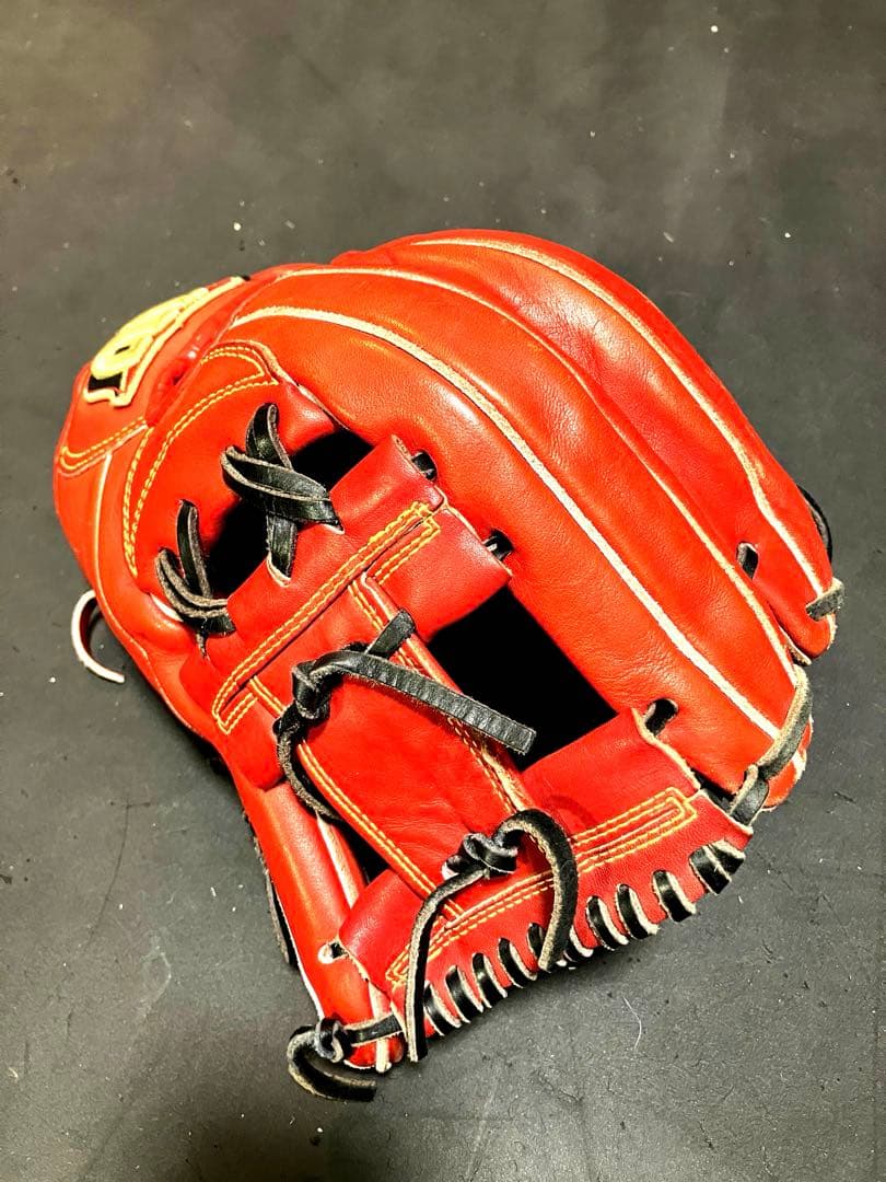 WILSON STAFF DUAL 内野手用 87型 Eオレンジ