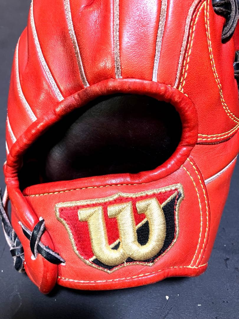 WILSON STAFF DUAL 内野手用 87型 Eオレンジ
