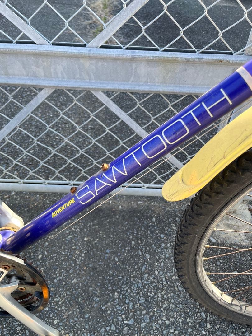 未整備　SCOTT SAWTOOTH ADVENTURE シートポスト固着