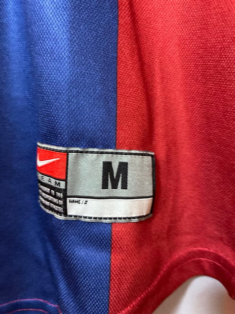 FC Barcelona シャツ Mサイズ 赤 青