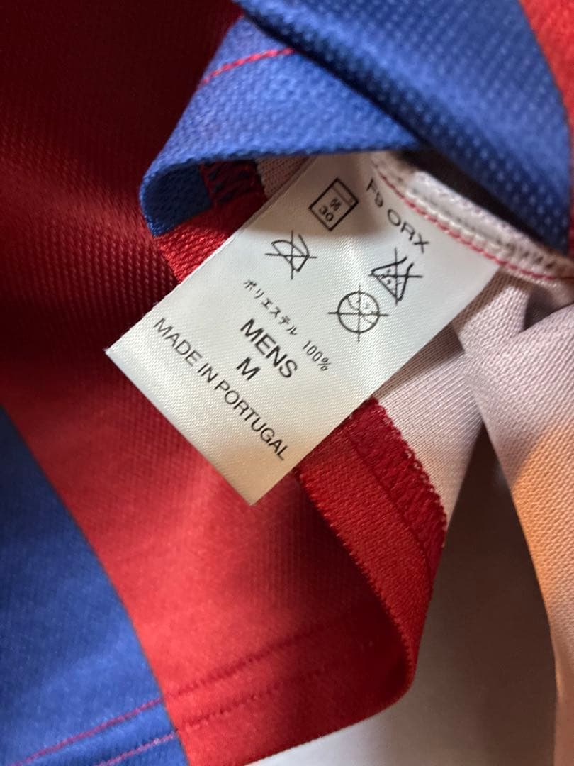 FC Barcelona シャツ Mサイズ 赤 青