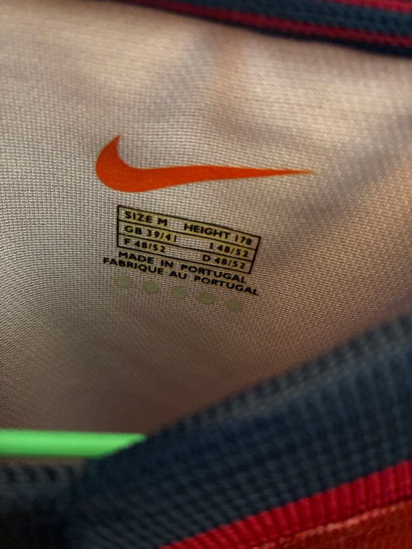 FC Barcelona シャツ Mサイズ 赤 青