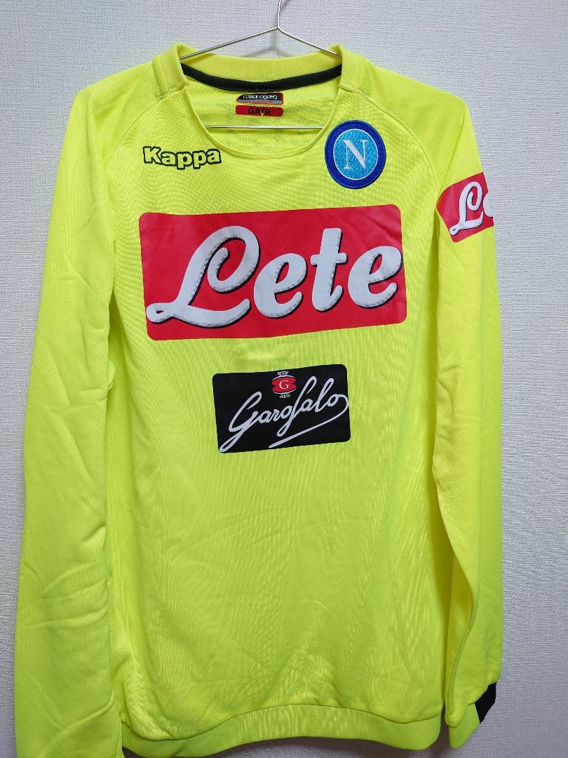タ*カ様 Kappa　SSCナポリ　トレーニングシャツ　長袖
