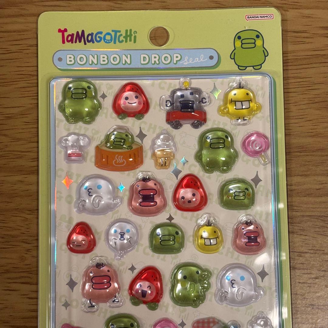 【国内正規品】たまごっち ボンボンドロップシール 4種 セット コンプリート