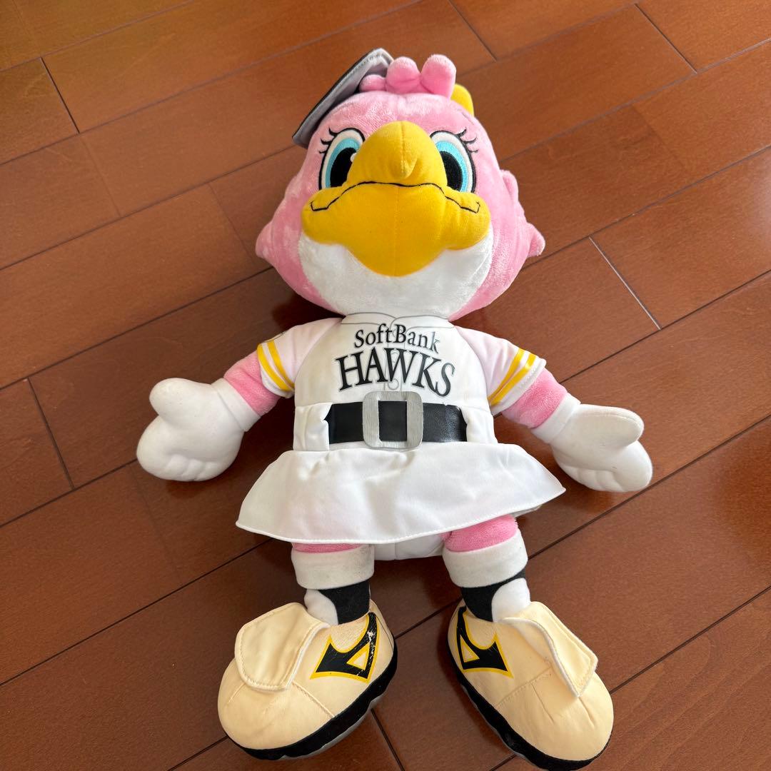 福岡ソフトバンクホークス ハリーくん&ハニーちゃん ぬいぐるみ Lサイズ