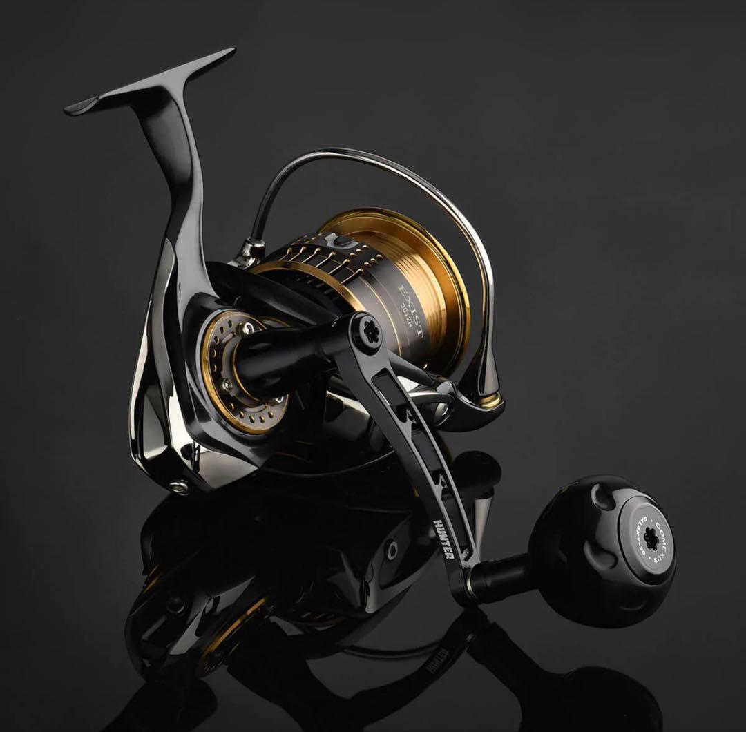 ゴメクサス　68mm HUNTER ダイワ　ハンドル セルテート　フルブラック