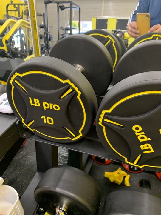 TPUダンベル　40kg 2個