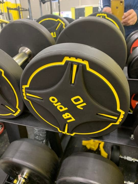 TPUダンベル　40kg 2個