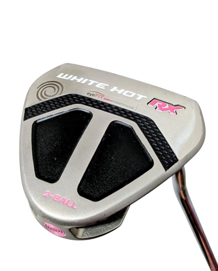 レディース☆ODYSSEY WHITE HOT RX 2-BALL カバー付き