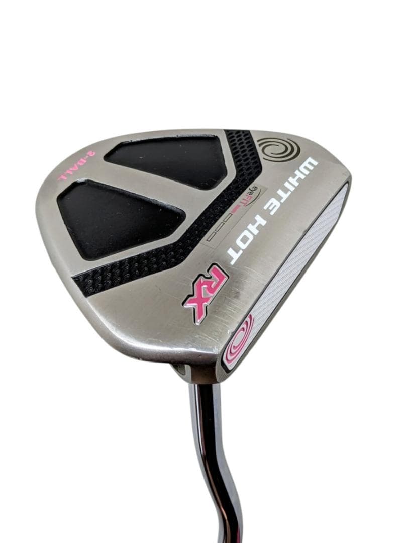 レディース☆ODYSSEY WHITE HOT RX 2-BALL カバー付き