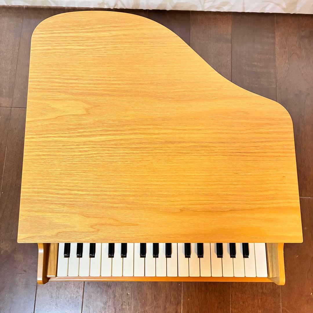 河合楽器KAWAI グランドピアノ ナチュラル　ミニ　トイ　おもちゃ　木製ピアノ