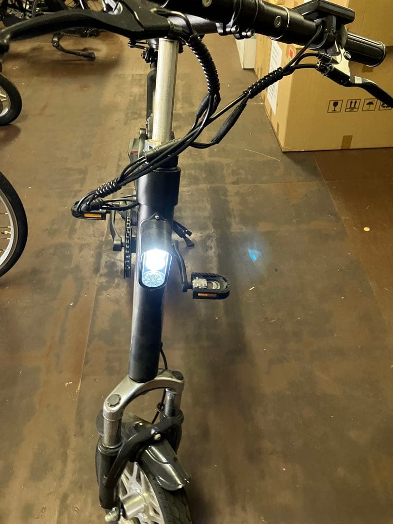ジャンク品 折りたたみ電動アシスト自転車 BORNTORUN GX 折畳 J4