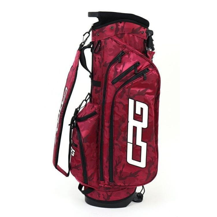 新品 CPG GOLF cpg-202114-21 ワインレッド キャディバッグ