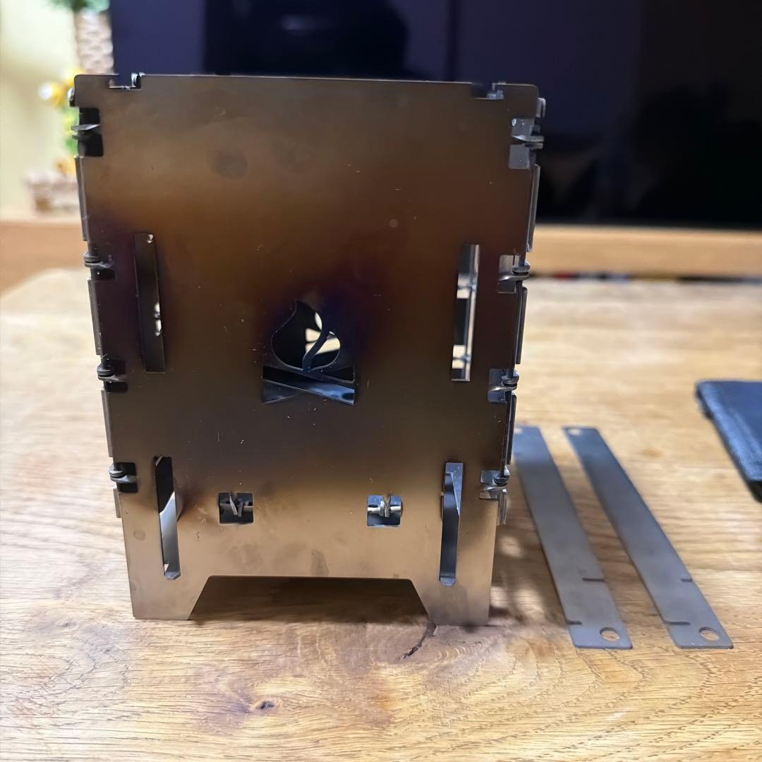Bushbox LF チタン アウトドアーストーブ 専用ケースセット