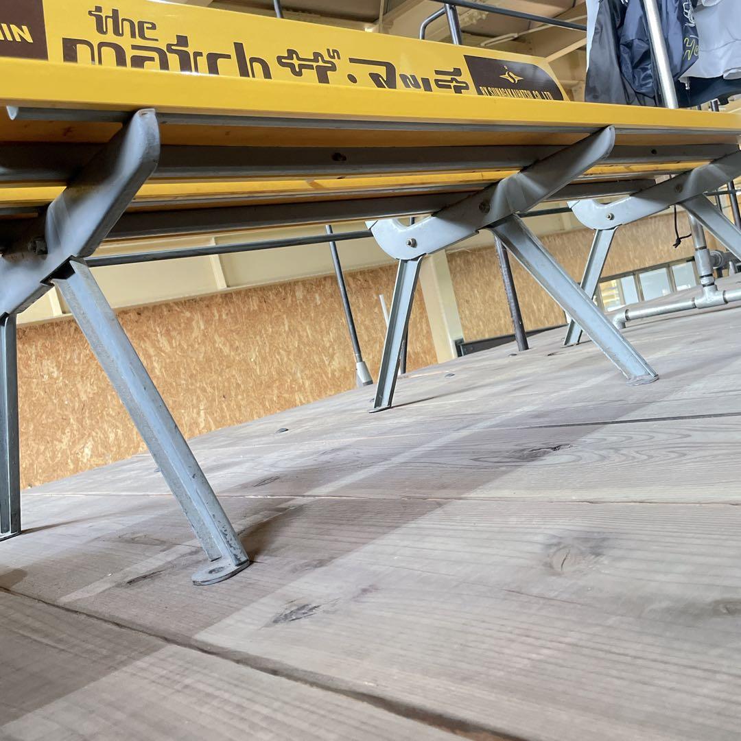 【レトロ】テニス観戦ベンチ 150cm 業務用 the match