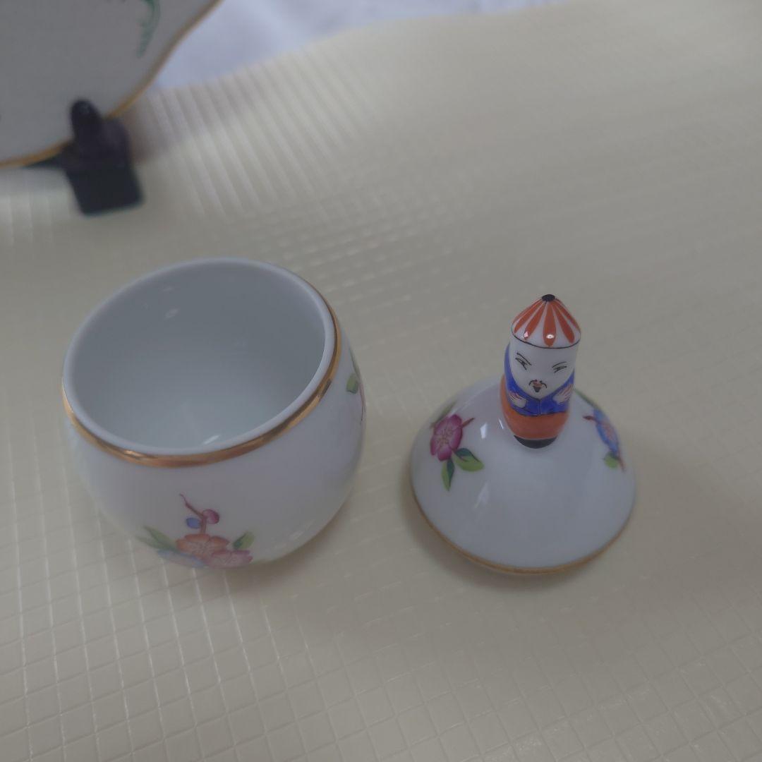 ヘレンド希小 ・ ボンボンシノワズリ マインダリン ・タバコ消し等２品