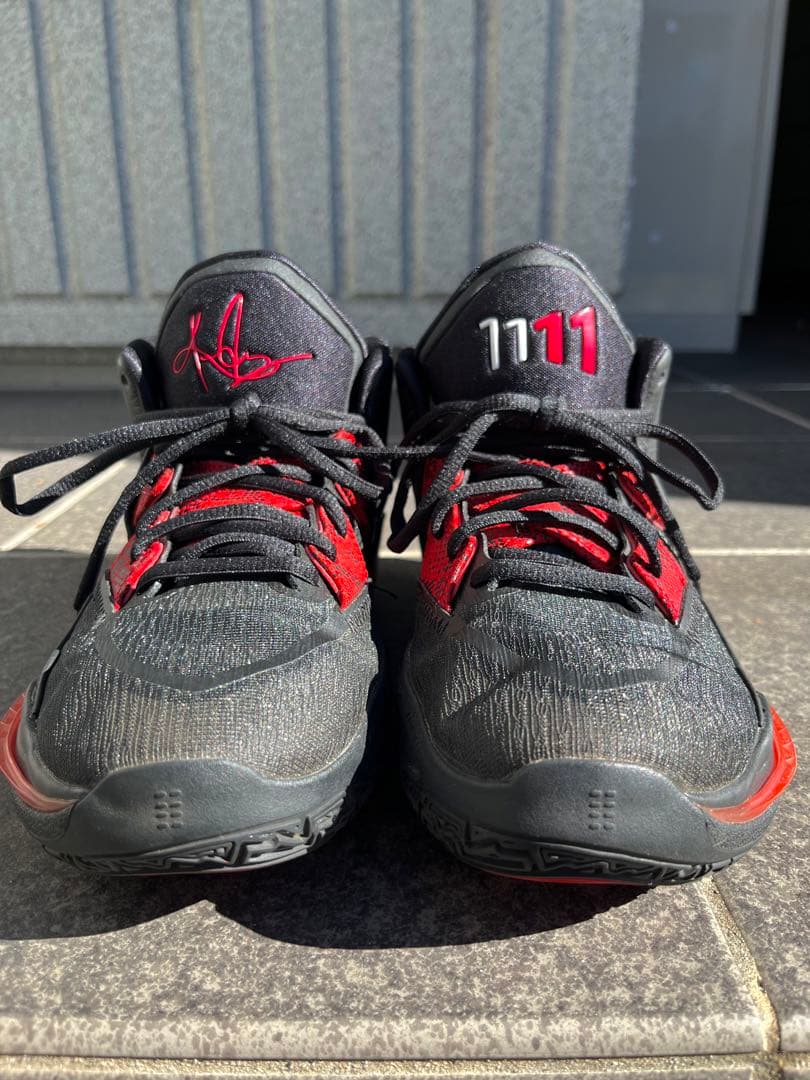 シューズ(男性用) KYRIE INFINITY BLACK/RED 25.5cm NIKE