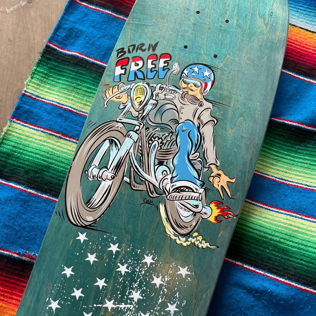 H-street skatedeckBORN FREE スケートボードデッキ